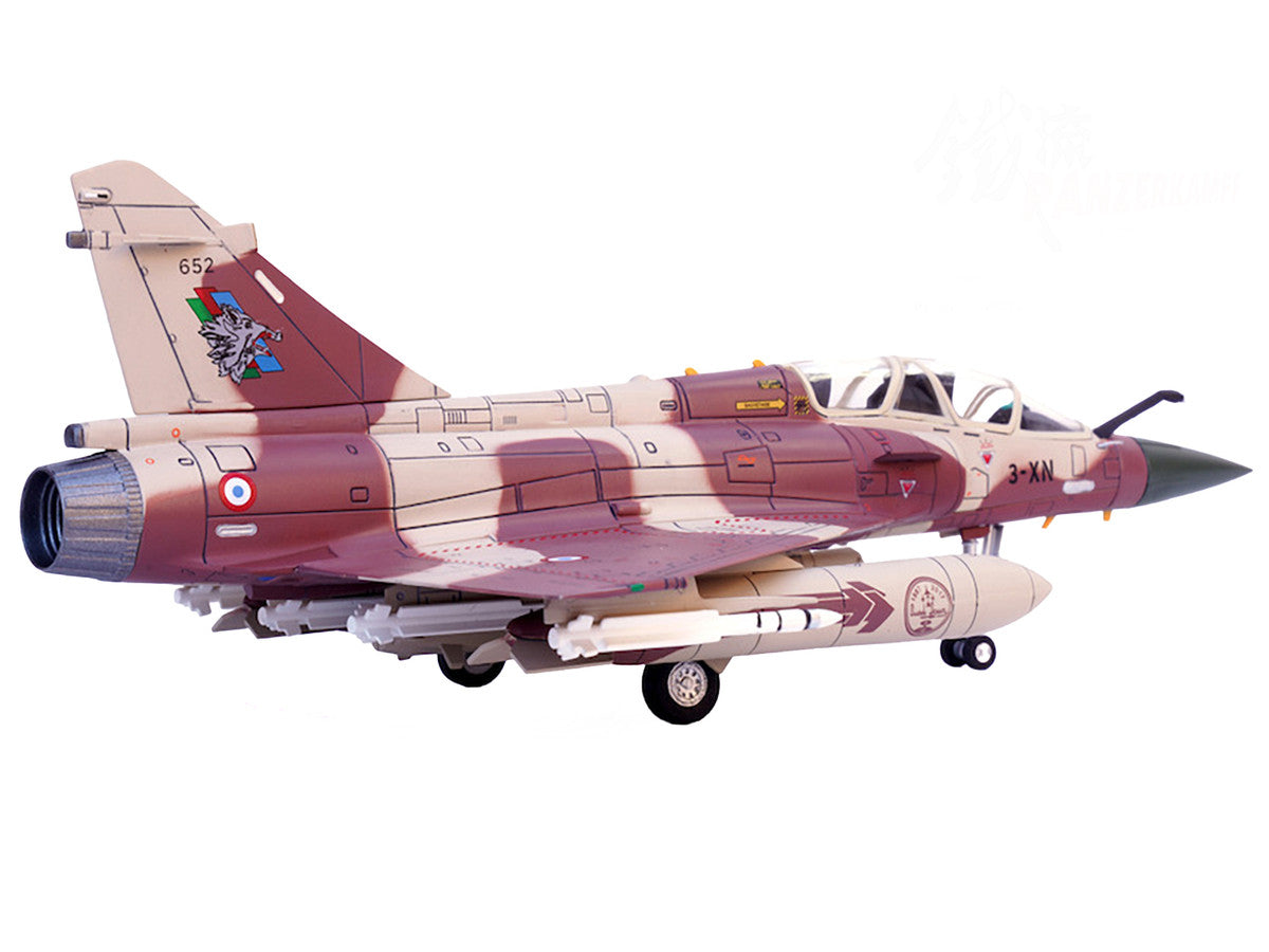 Dassault Mirage 2000D Fighter Aircraft "133 Couteau Delta Nancy-Ochey AB" French Air Force "Wing" Series 1/72 Diecast Model by Panzerkampf LuxuryLifeWay Online Store
