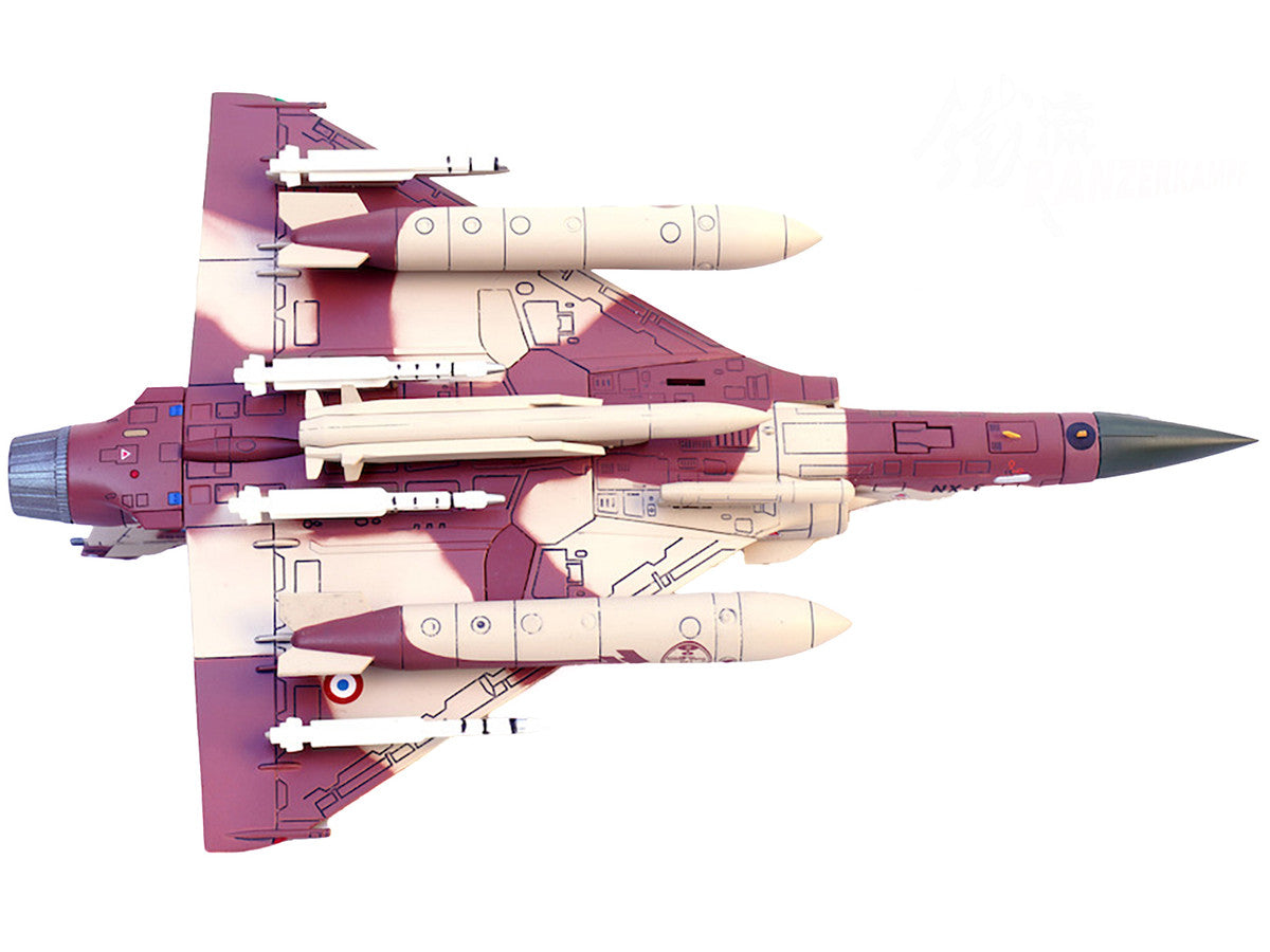 Dassault Mirage 2000D Fighter Aircraft "133 Couteau Delta Nancy-Ochey AB" French Air Force "Wing" Series 1/72 Diecast Model by Panzerkampf LuxuryLifeWay Online Store