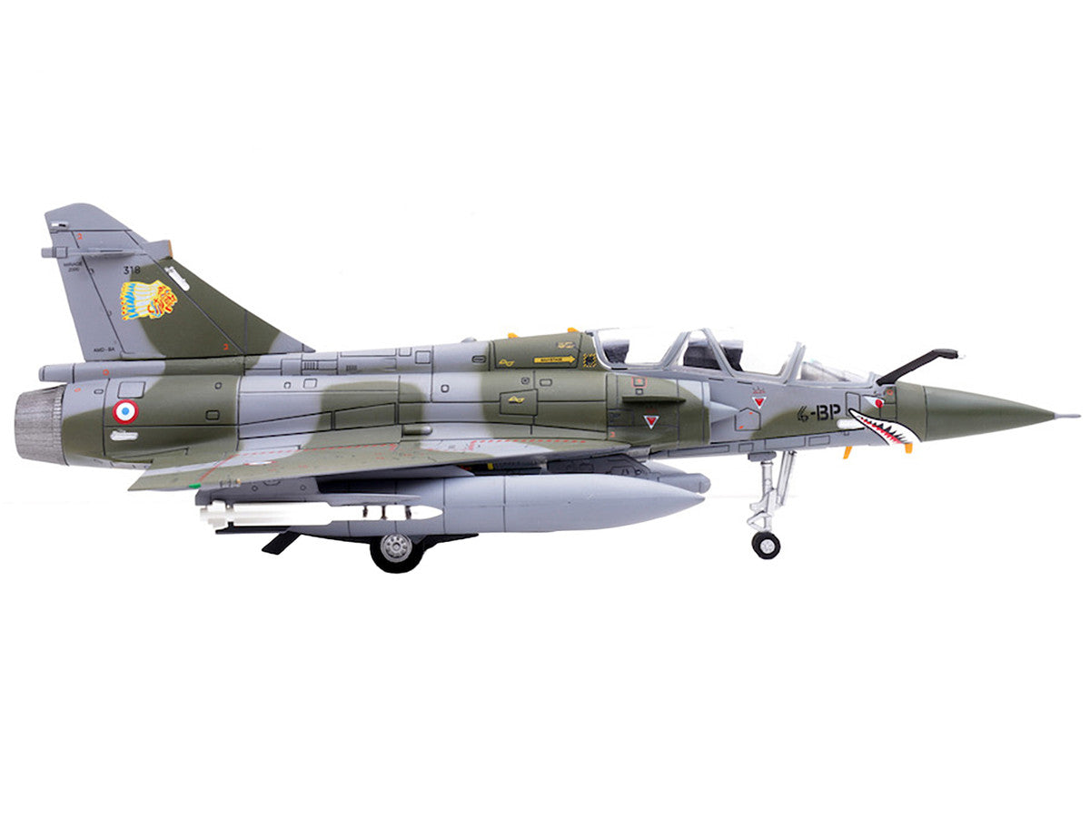 Dassault Mirage 2000N Fighter Aircraft "Escadron de Chasse 2/4 La Fayette Luxeuil" (2004) French Air Force "Wing" Series 1/72 Diecast Model by Panzerkampf LuxuryLifeWay Online Store