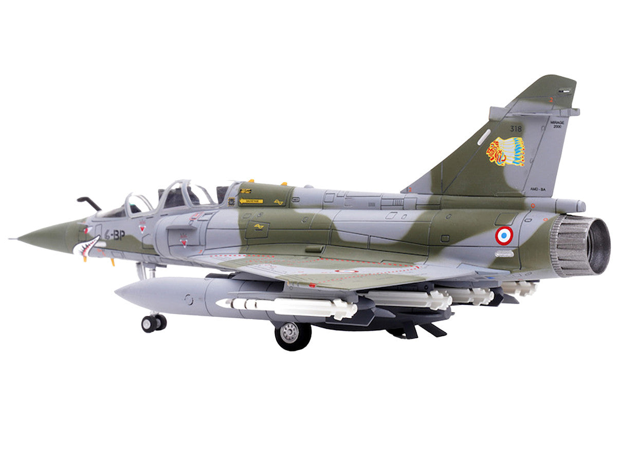 Dassault Mirage 2000N Fighter Aircraft "Escadron de Chasse 2/4 La Fayette Luxeuil" (2004) French Air Force "Wing" Series 1/72 Diecast Model by Panzerkampf LuxuryLifeWay Online Store
