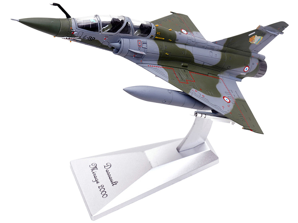 Dassault Mirage 2000N Fighter Aircraft "Escadron de Chasse 2/4 La Fayette Luxeuil" (2004) French Air Force "Wing" Series 1/72 Diecast Model by Panzerkampf LuxuryLifeWay Online Store