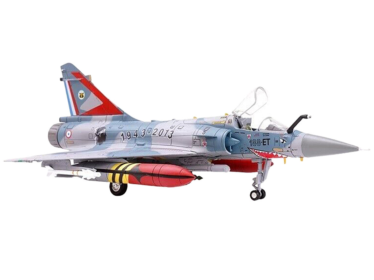 Dassault Mirage 2000-5F Fighter Aircraft "70th Anniversary of Corsica Squadron" French Air Force "Wing" Series 1/72 Diecast Model by Panzerkampf LuxuryLifeWay Online Store