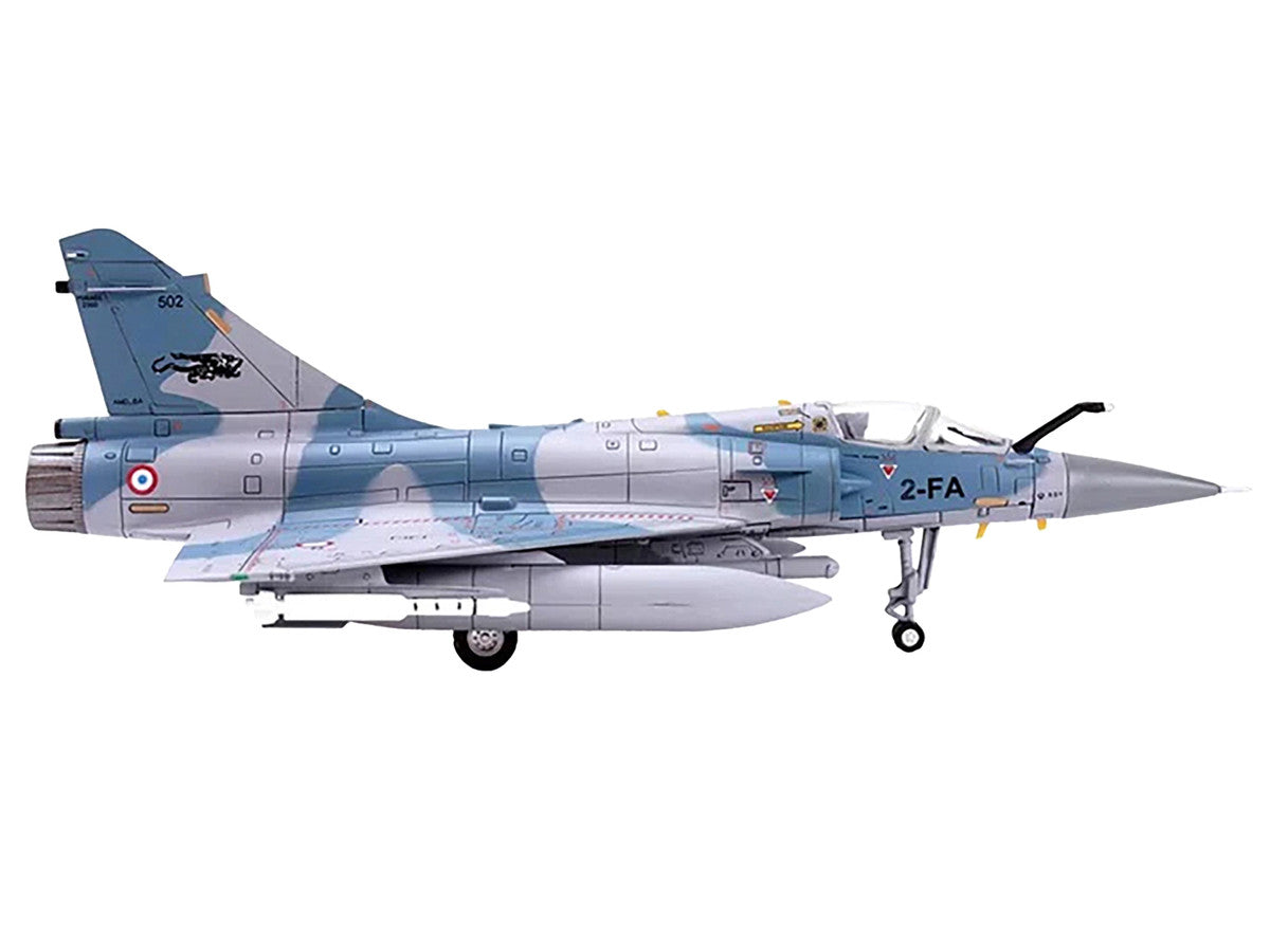 Dassault Mirage 2000-5F Fighter Aircraft "2-FA Cigognes" French Air Force "Wing" Series 1/72 Diecast Model by Panzerkampf LuxuryLifeWay Online Store