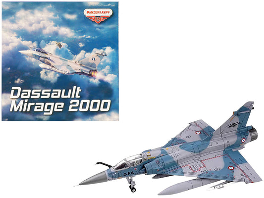 Dassault Mirage 2000-5F Fighter Aircraft "2-FA Cigognes" French Air Force "Wing" Series 1/72 Diecast Model by Panzerkampf LuxuryLifeWay Online Store