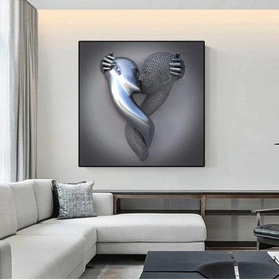 American Valentine Day Gift Wall Decoration Painting LadyShow.Store