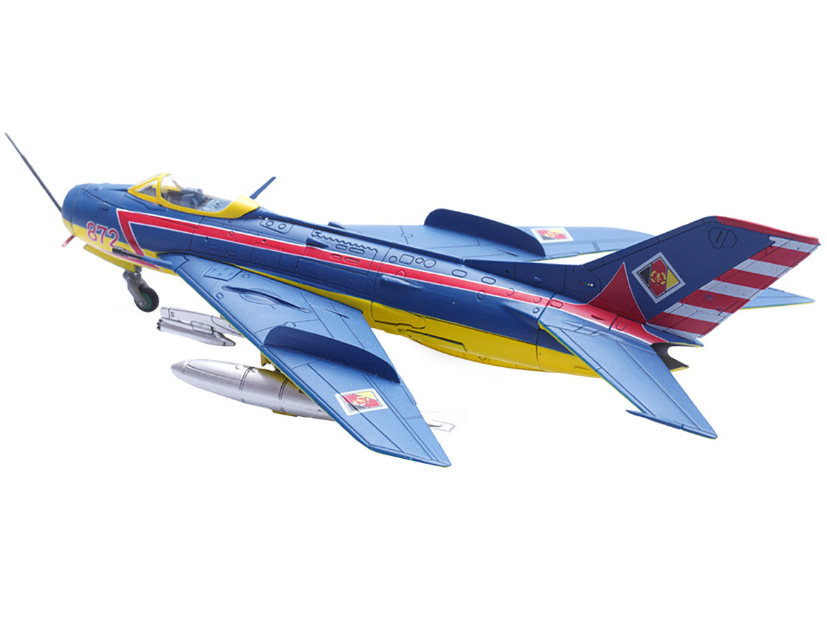 Mikoyan-Gurevich MiG-19S Farmer C Fighter Aircraft "1 Staffel/JG-3. Preschen." 5th World Aerobatic Championships (1968) "Wing" Series 1/72 Diecast Model by Panzerkampf LuxuryLifeWay Online Store