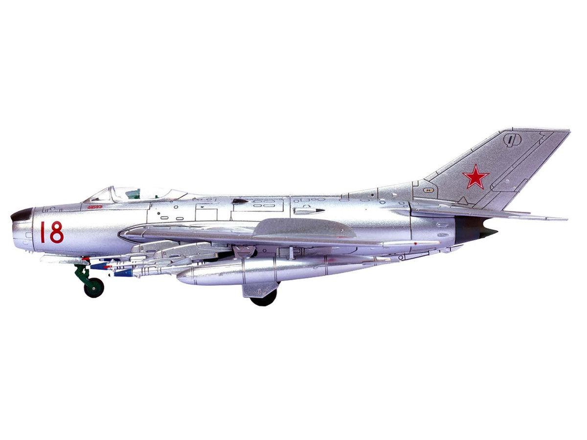 Mikoyan-Gurevich MiG-19PM Farmer-E Fighter Aircraft "Red 18" Soviet Air Force 1/72 Diecast Model by Panzerkampf LuxuryLifeWay Online Store