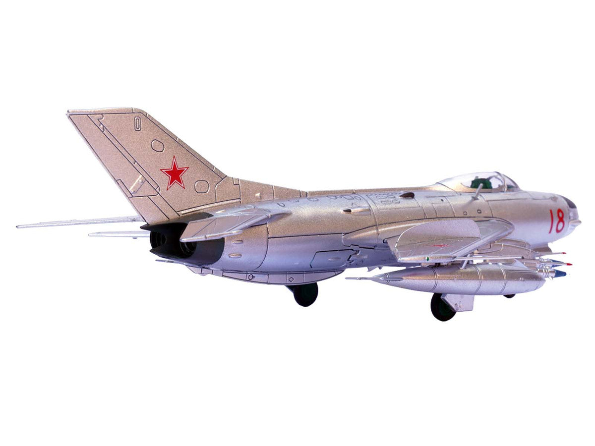 Mikoyan-Gurevich MiG-19PM Farmer-E Fighter Aircraft "Red 18" Soviet Air Force 1/72 Diecast Model by Panzerkampf LuxuryLifeWay Online Store