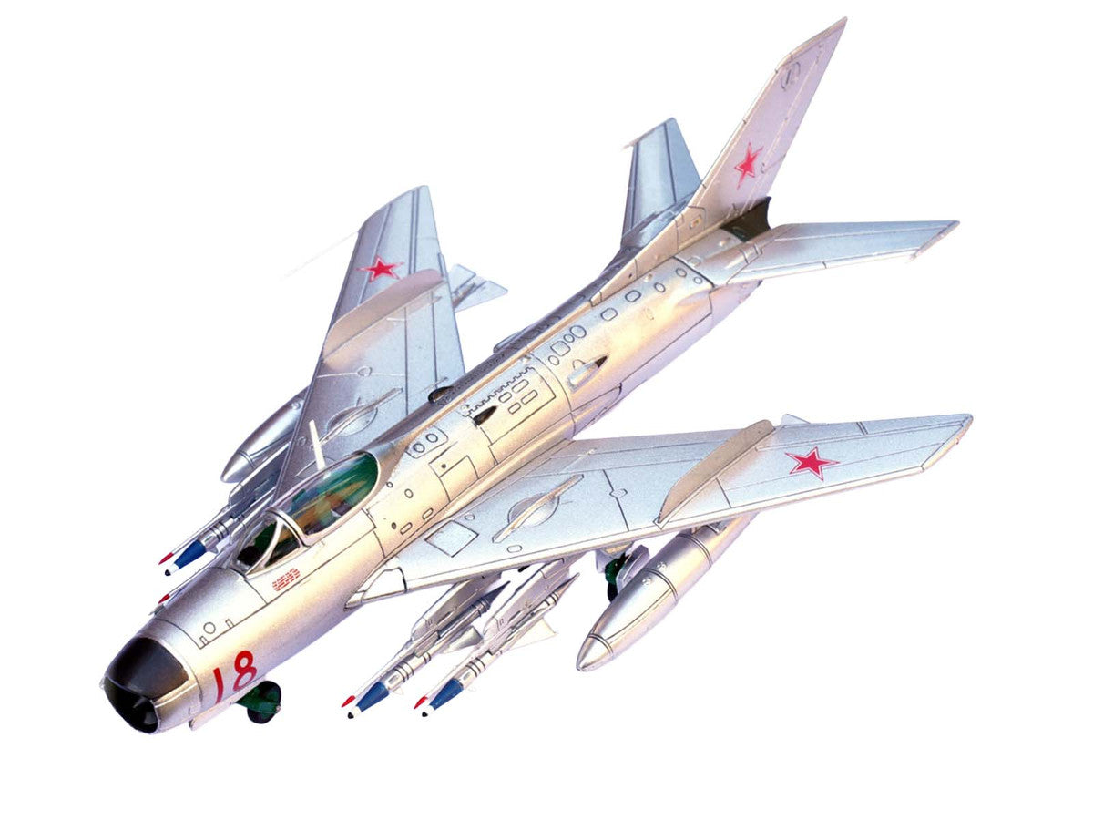Mikoyan-Gurevich MiG-19PM Farmer-E Fighter Aircraft "Red 18" Soviet Air Force 1/72 Diecast Model by Panzerkampf LuxuryLifeWay Online Store