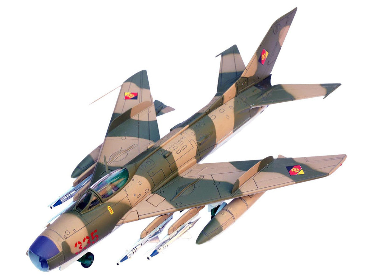 Mikoyan-Gurevich MiG-19PM Farmer-E Fighter Aircraft "Red 335" East German Air Force 1/72 Diecast Model by Panzerkampf LuxuryLifeWay Online Store