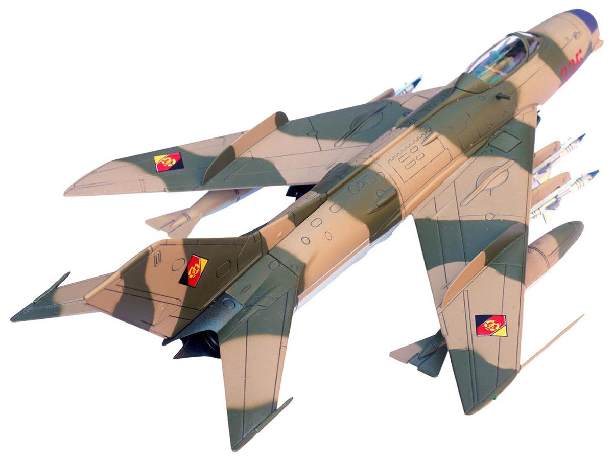 Mikoyan-Gurevich MiG-19PM Farmer-E Fighter Aircraft "Red 335" East German Air Force 1/72 Diecast Model by Panzerkampf LuxuryLifeWay Online Store