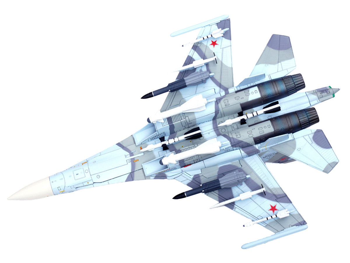 Sukhoi Su-30MKK Flanker-G Fighter Aircraft #504 "Russian Air Force" "Wing" Series 1/72 Diecast Model by Panzerkampf LuxuryLifeWay Online Store