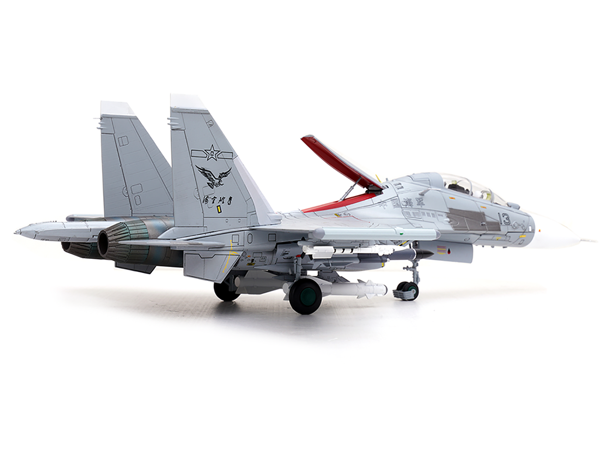 Sukhoi Su-30MKK Flanker-G Fighter Aircraft #13 "People's Liberation Army (PLA) Naval Aviation's Sea and Air Eagle Regiment" Chinese Air Force "Wing" Series 1/72 Diecast Model by Panzerkampf LuxuryLifeWay Online Store