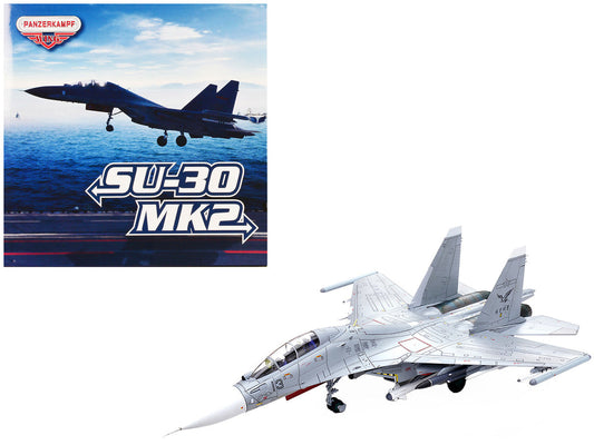 Sukhoi Su-30MKK Flanker-G Fighter Aircraft #13 "People's Liberation Army (PLA) Naval Aviation's Sea and Air Eagle Regiment" Chinese Air Force "Wing" Series 1/72 Diecast Model by Panzerkampf LuxuryLifeWay Online Store