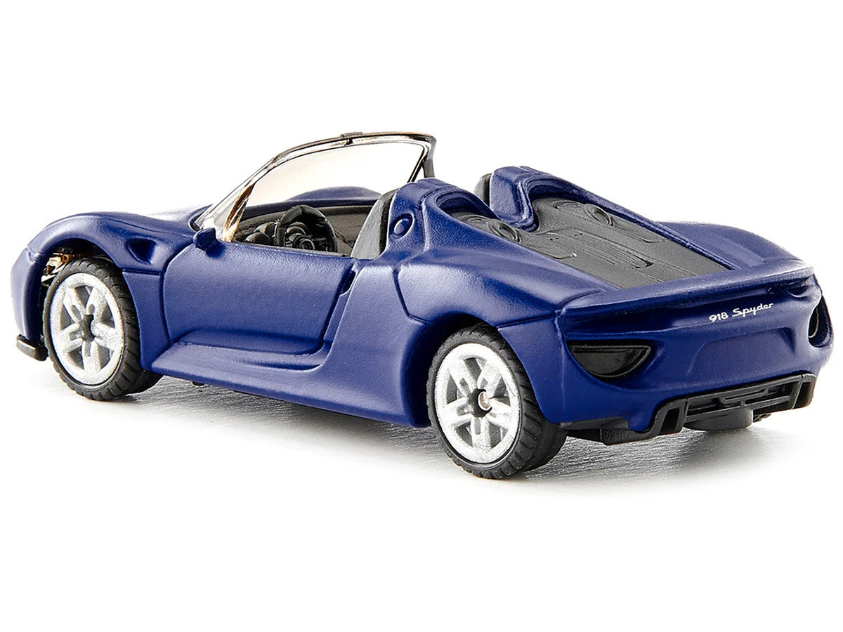Porsche 918 Spyder Matt Blue Diecast Model Car by Siku LuxuryLifeWay Online Store