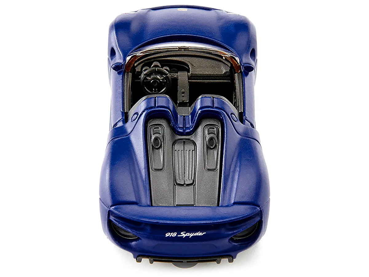 Porsche 918 Spyder Matt Blue Diecast Model Car by Siku LuxuryLifeWay Online Store