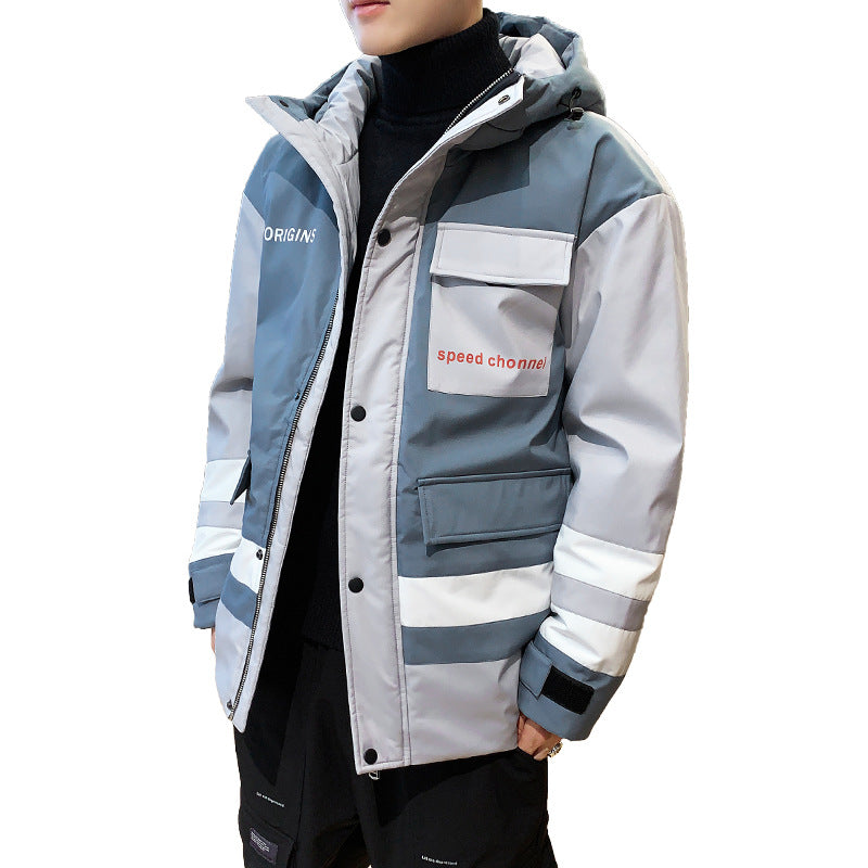 Thick And Warm Cotton-Padded Jacket, Casual Wide And Short Cotton Jacket