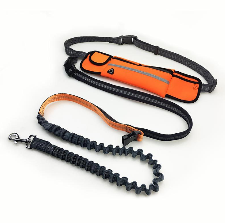 Hands-Free Dog Running Leash Pets Fashion