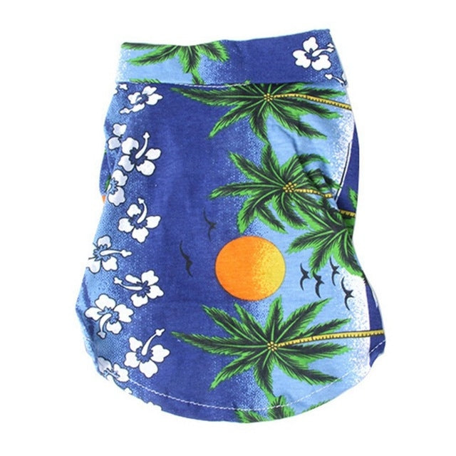 Autumn Pet Clothes For Dogs Jackets Dog Puppy Hawaiian Shirt NorixaFashion.com