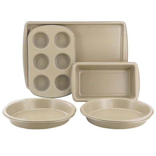 Gibson Home Lyneham 5 Piece Nonstick Steel Bakeware Set LuxuryLifeWay Online Store