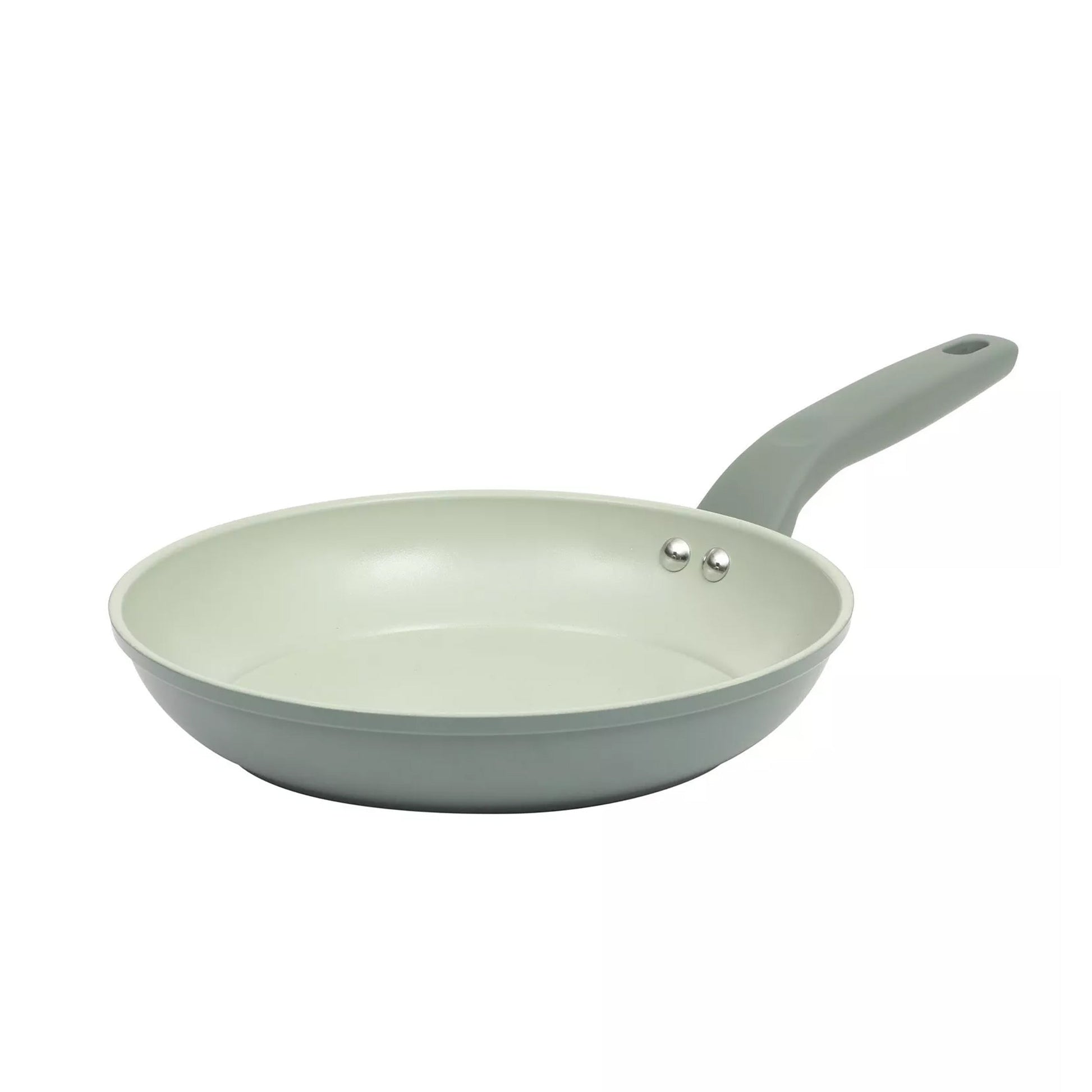 Gibson Home Barnsdall 10 Inch Nonstick Aluminum Frying Pan in Sage Green LuxuryLifeWay Online Store