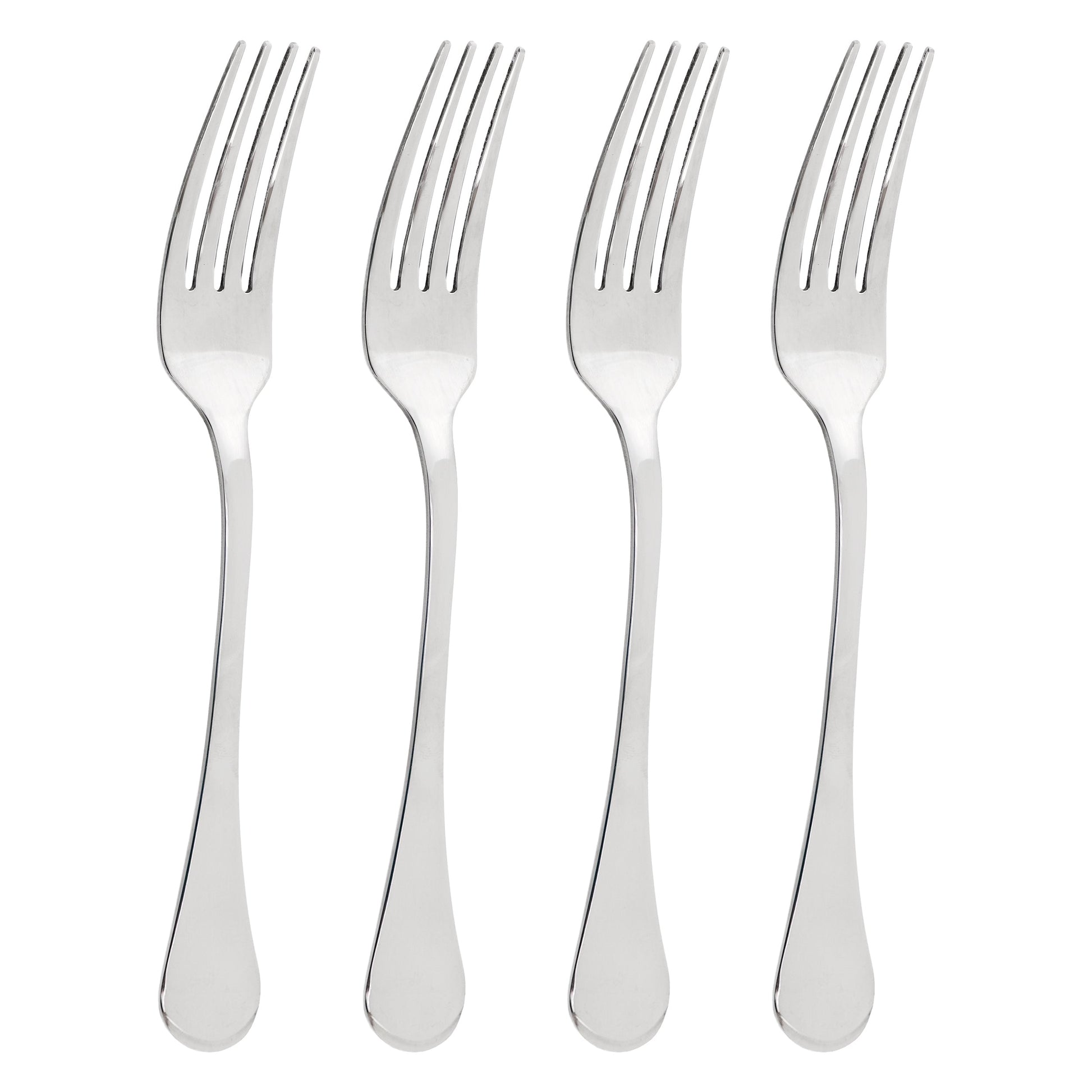 Gibson Home Manchester 4 Piece Stainless Steel Dinner Fork Set LuxuryLifeWay Online Store