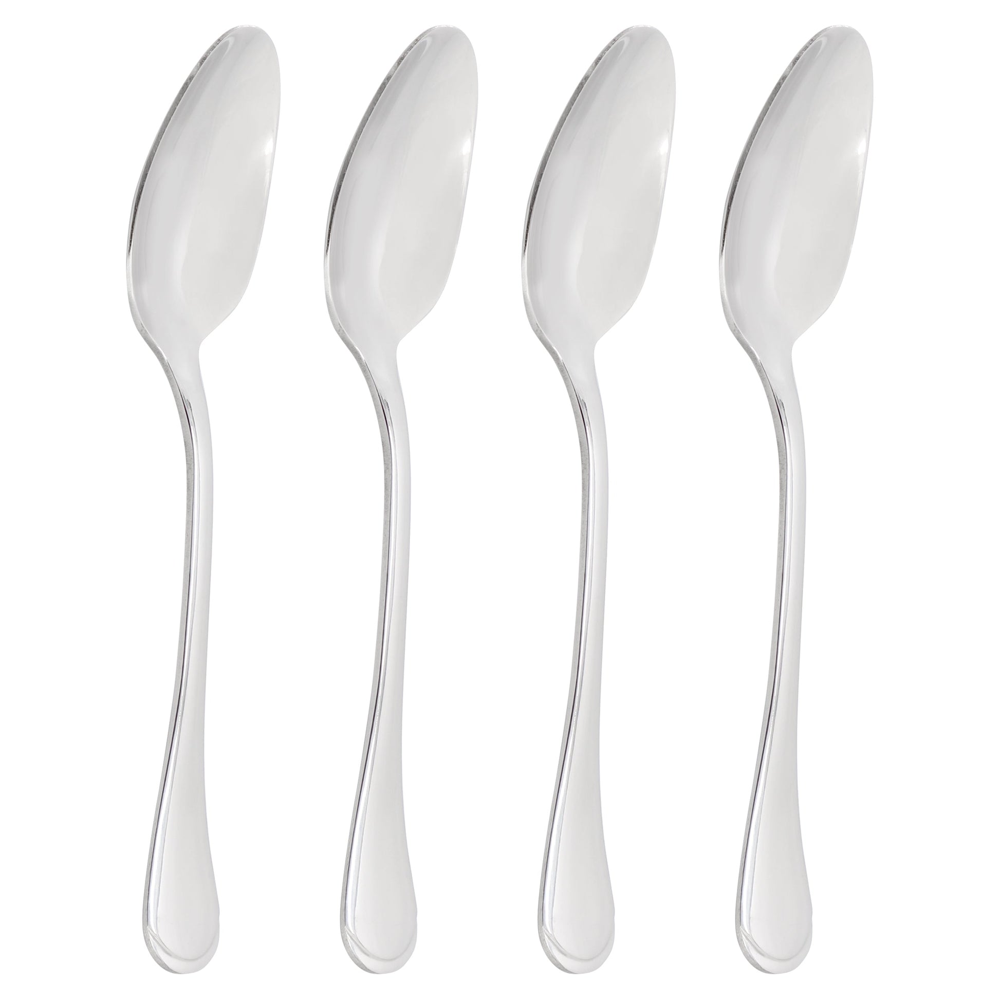 Gibson Home Manchester 4 Piece Stainless Steel Teaspoon Set LuxuryLifeWay Online Store
