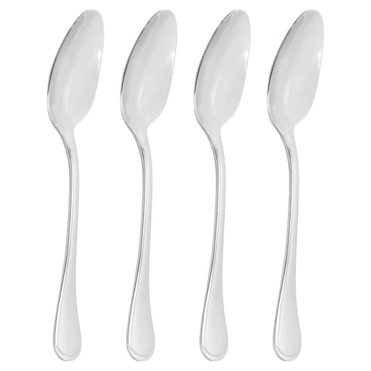 Gibson Home Manchester 4 Piece Stainless Steel Teaspoon Set LuxuryLifeWay Online Store