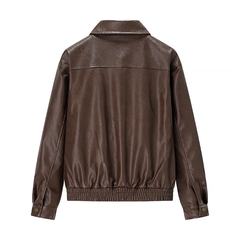 Retro Old Money Style Coat Motorcycle Clothing Jacket Best YouTube Store