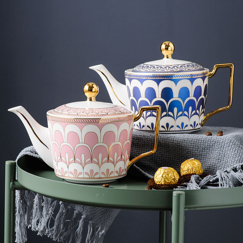 Luxury Household Heat Resistant Fashionable Ceramic Kettle PearlNestDecor.com