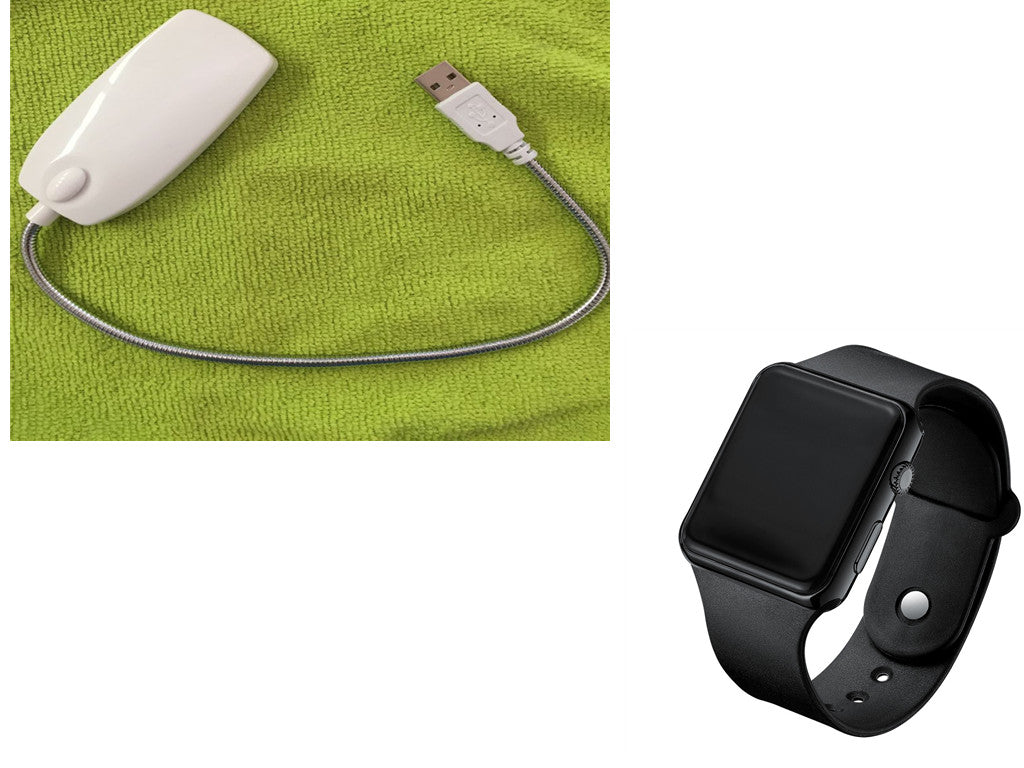 Square Electroplated LED Digital Watch CJD2