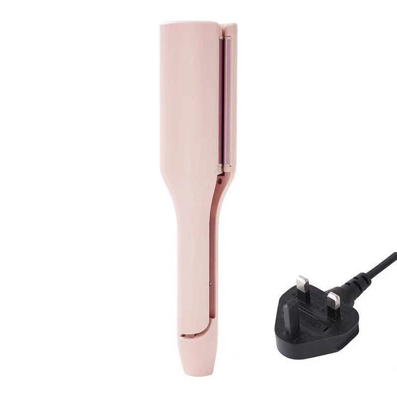 Hair Curling Iron 32mm Deep Wave Hair Curler 4 Temperature Adjustable Fast Heating Crimping Iron Styler Wand For All Hair Style LadyShow.Store