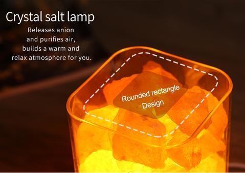USB Himalayan Salt LED Lamp PearlNestDecor.com