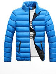 Stand collar cotton padded jacket