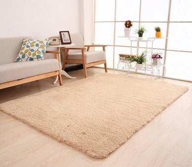 Fluffy White Area Rug PearlNestDecor.com