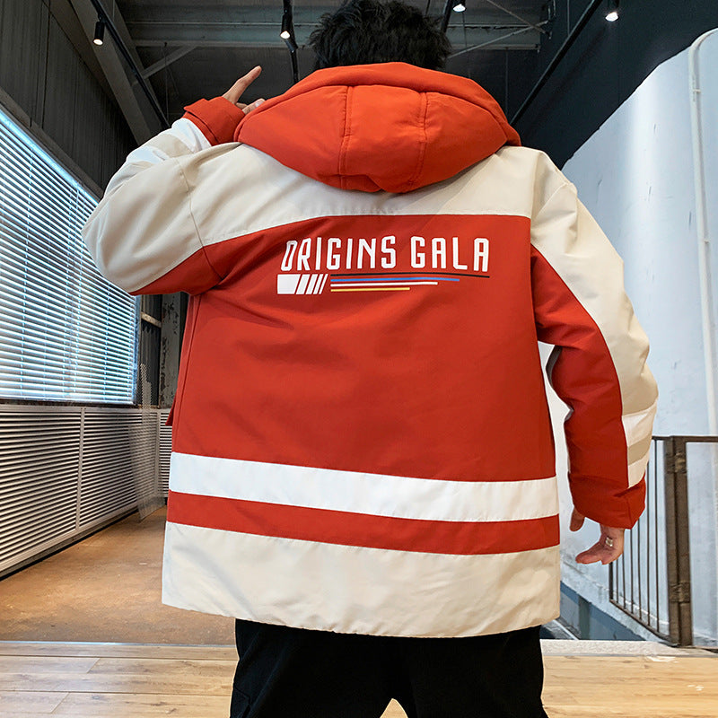 Thick And Warm Cotton-Padded Jacket, Casual Wide And Short Cotton Jacket