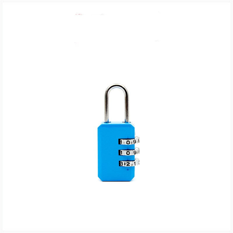 Three digit code padlock