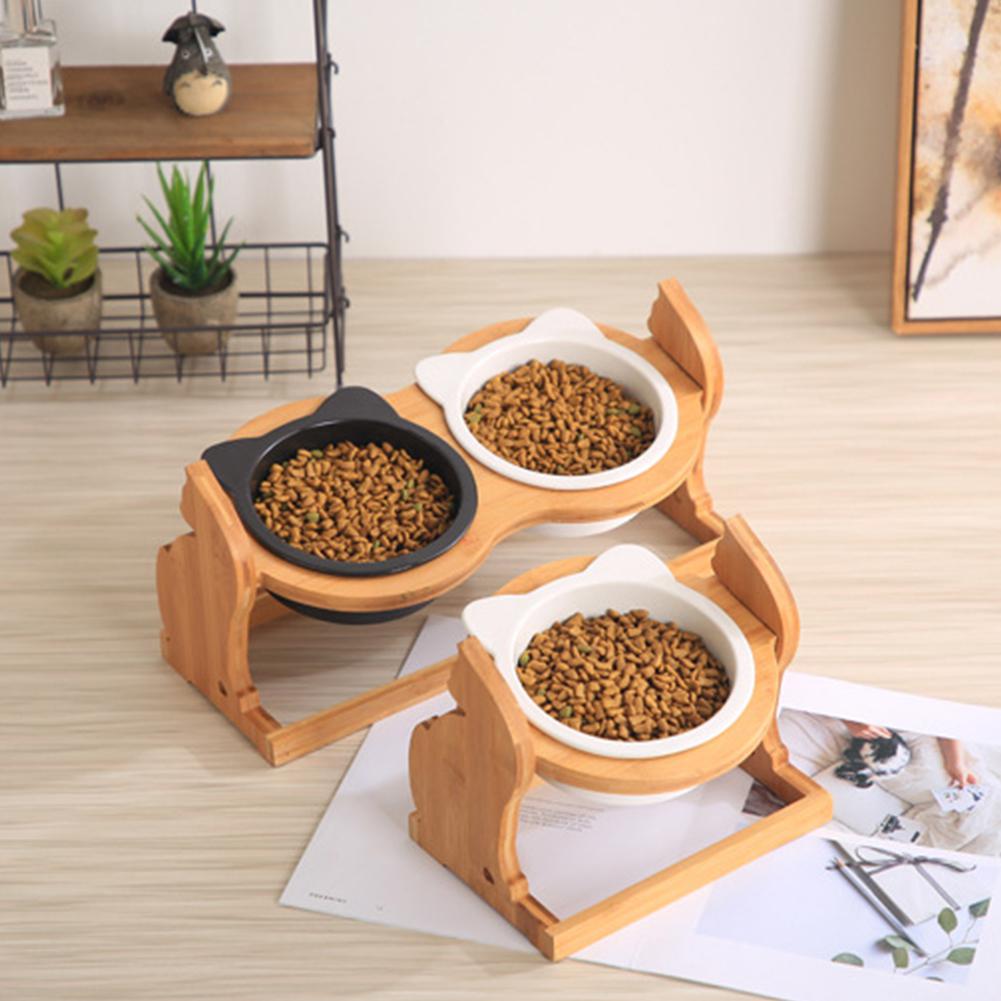 Pet bowl cat food bowl Pets Fashion