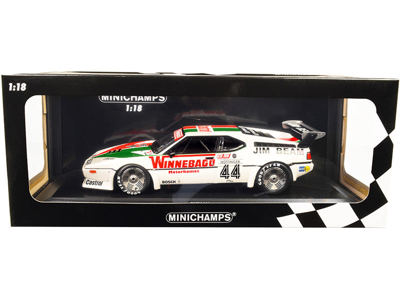 BMW M1 #44 Markus Hottinger GS Team Marko BMW M1 Procar Championship Series (1979) Limited Edition to 300 pieces Worldwide 1/18 Diecast Model Car by Minichamps LuxuryLifeWay Online Store
