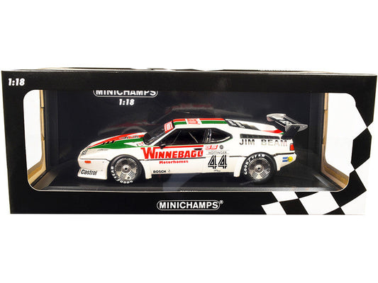 BMW M1 #44 Markus Hottinger GS Team Marko BMW M1 Procar Championship Series (1979) Limited Edition to 300 pieces Worldwide 1/18 Diecast Model Car by Minichamps LuxuryLifeWay Online Store