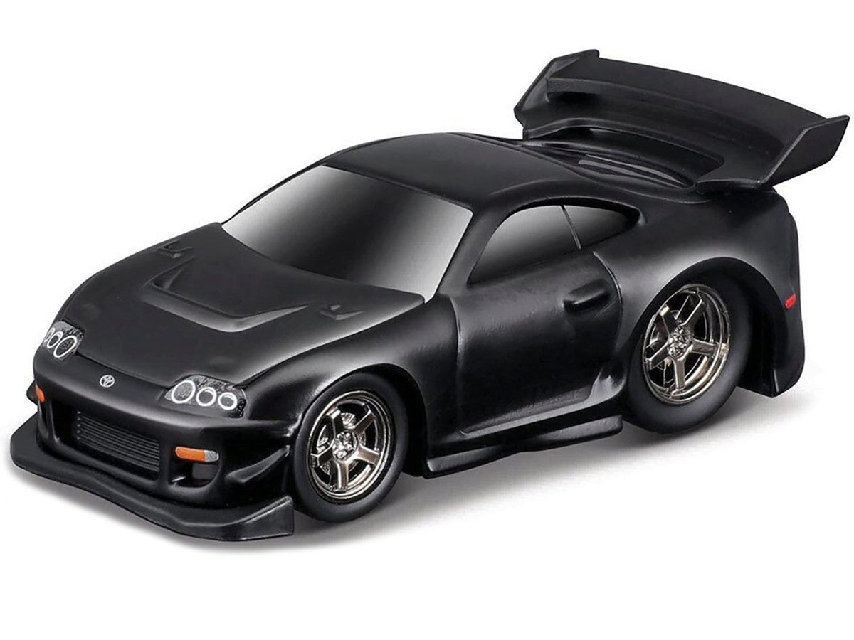 1995-97 Toyota Supra (MK4) Matt Black 1/64 Diecast Model Car by Muscle Machines LuxuryLifeWay Online Store