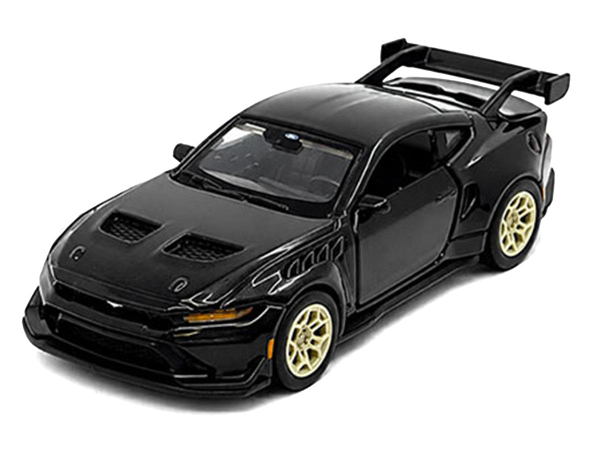 2025 Ford Mustang GTD Black Metallic "Speed Icons" Series 1/64 Diecast Model Car by Maisto LuxuryLifeWay Online Store