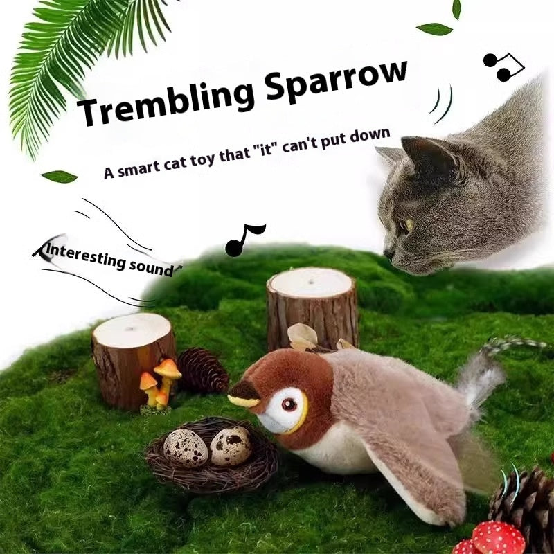 Sound Vibration-sensing Funny Smart Cat Toy Pets Fashion