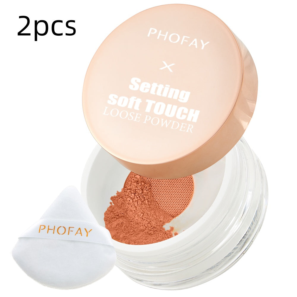PHOFAY Setting Soft Touch Loose Powder LadyShow.Store
