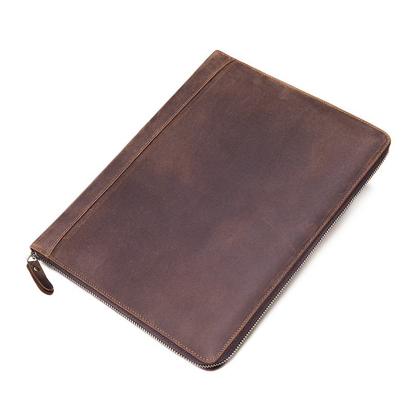 First Layer Leather Computer Tablet Case Coin Wallet CJD
