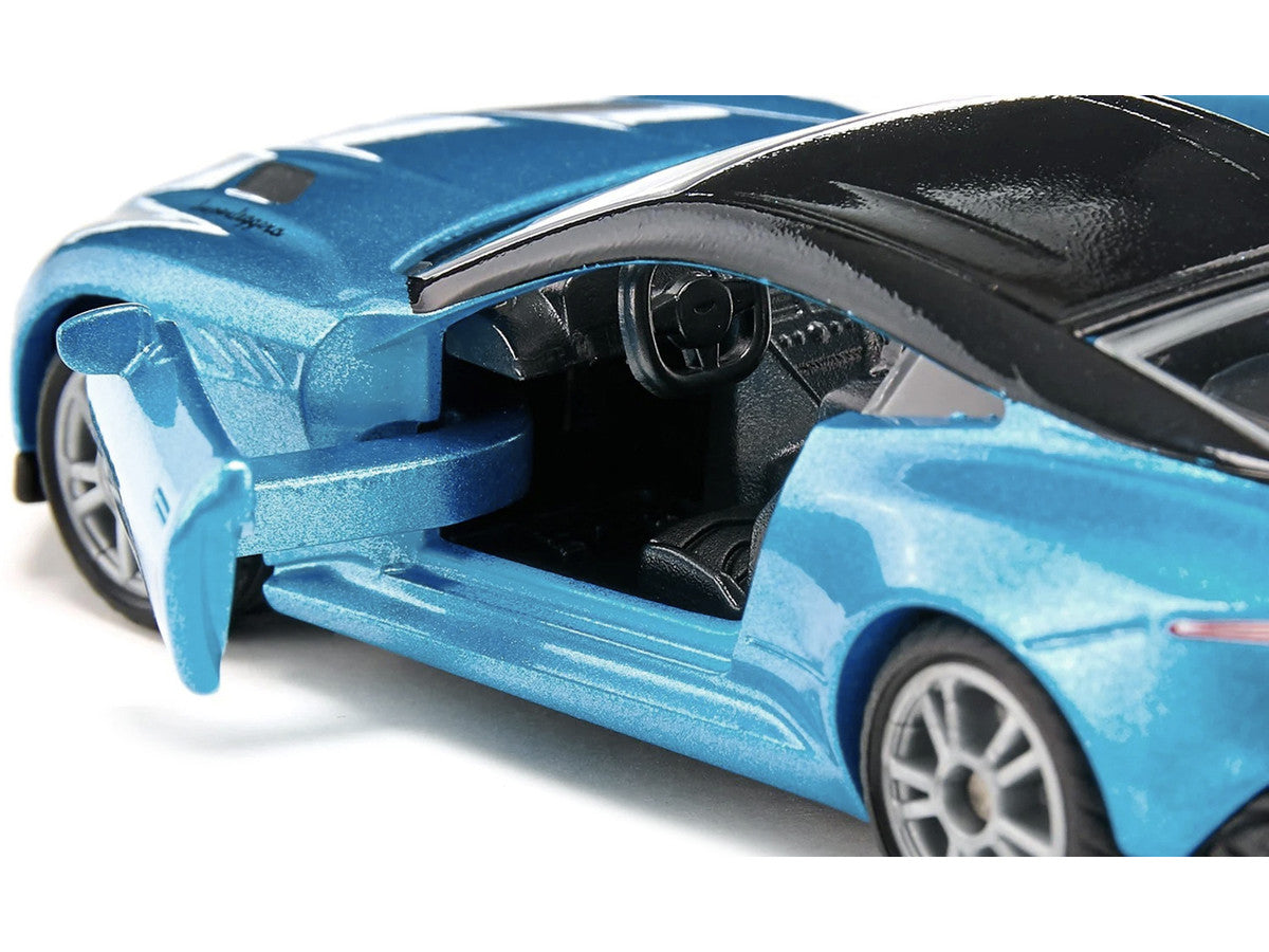 Aston Martin DBS Superleggera Blue Metallic with Black Top Diecast Model Car by Siku LuxuryLifeWay Online Store