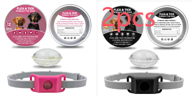 Pet Insect Repellent Button Collar Capsule Suit Pets Fashion