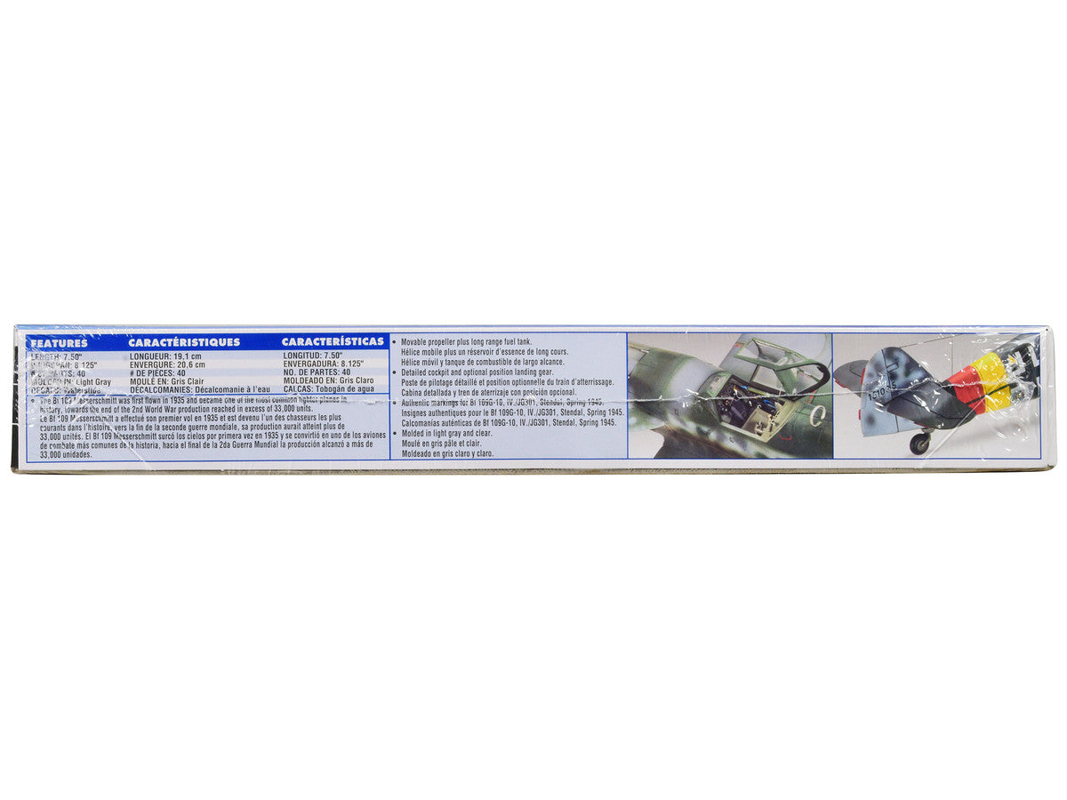 Level 4 Model Kit Messerschmitt Bf 109G-10 Fighter Aircraft "Germany's Famous World War II Fighter" 1/48 Scale Model by Revell LuxuryLifeWay Online Store