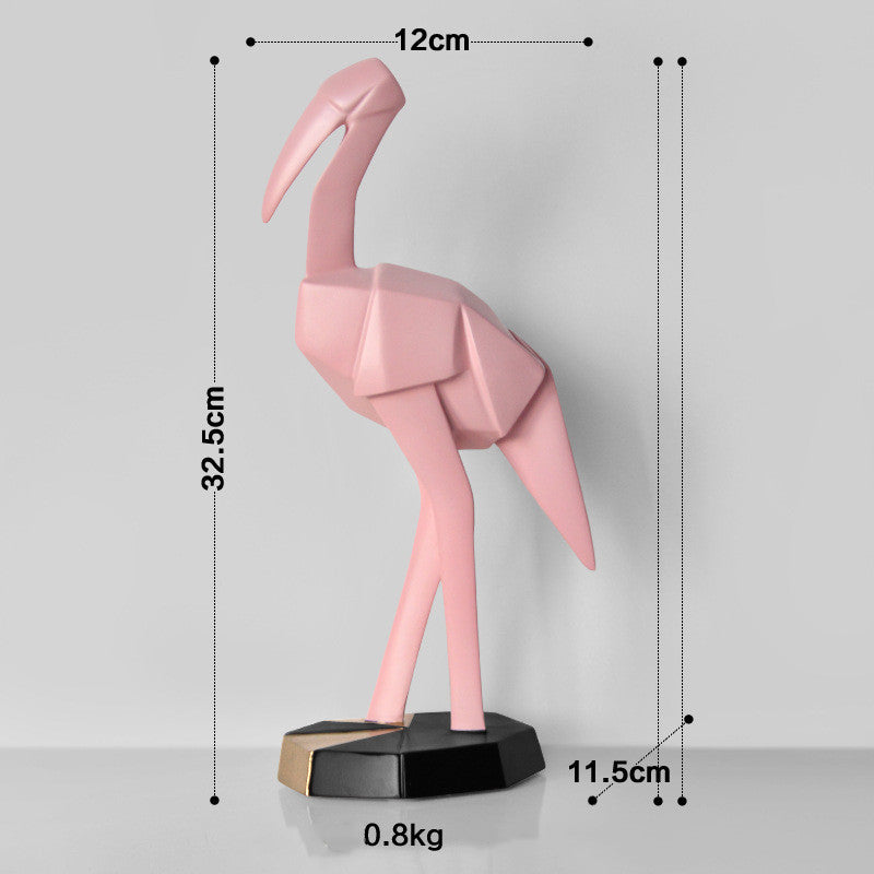 Nordic Creative Flamingo Decoration Resin Crafts LuxuryLifeWay Online Store