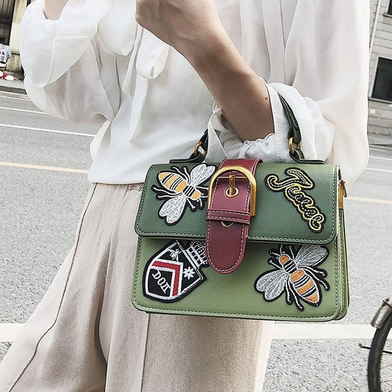 Embroidered handbag LadyShow.Store